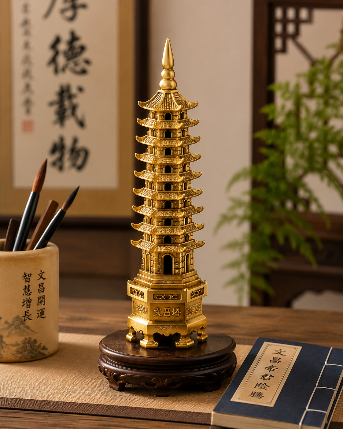 文昌塔摆件