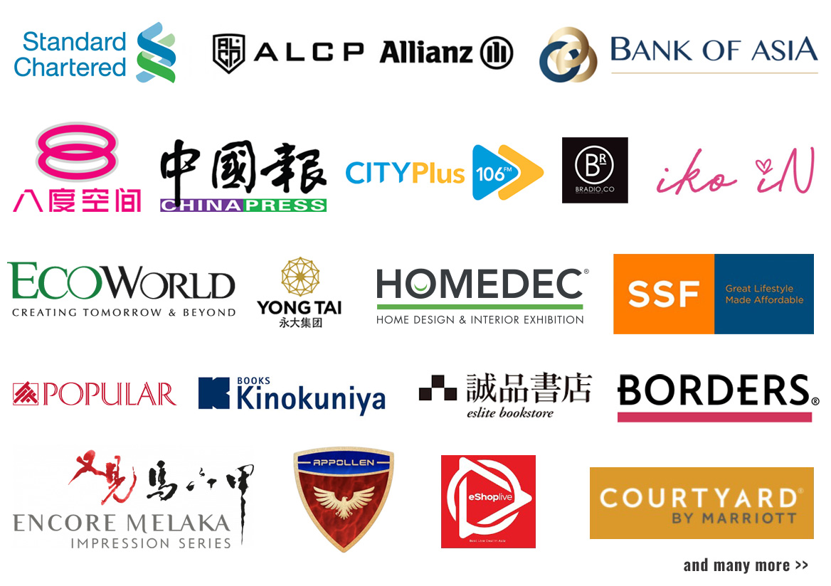 Client & media logos